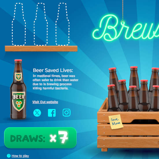 Bottle Quest game screen showcasing engaging gameplay